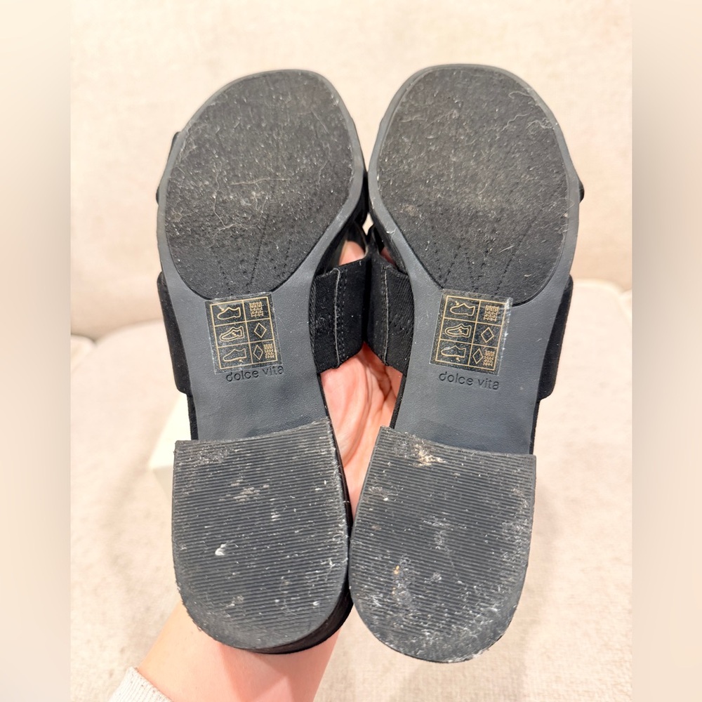 Dolce Vita Black Women's sandals - Picture 5 of 8